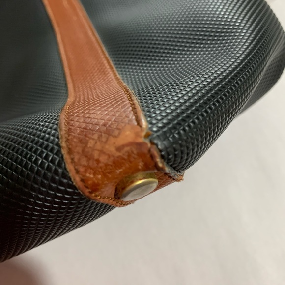 vintage BOTTEGA VENETA oversized zip top TOTE BAG - Picture 3 of 14